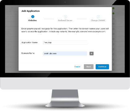 Profitez d'une sécurisation complète des applications en simplement trois étapes.