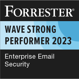 Récompense : Forrester Wave – Acteur de premier plan dans la sécurité des e-mails pour les entreprises
